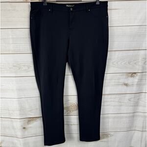 Like An Angel Black Zip Button Fly Jeggings Size 3X